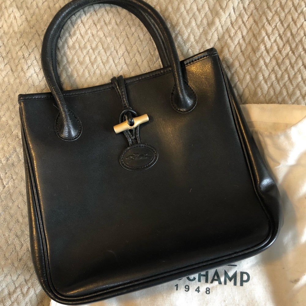 Longchamp small tote bag EUC